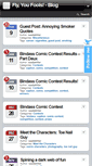 Mobile Screenshot of blog.flyyoufools.com